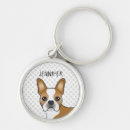 Search for cute boston terrier keychains Animal