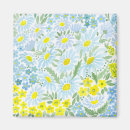 Search for painted daisy magnets Watercolor