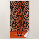Search for tigers beach towels Orange