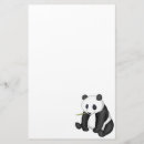 Search for cute panda stationery paper Kawaii