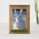 Search for cute rabbit christmas cards Animal