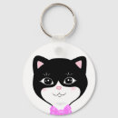 Recherche de chaton blanc porteclés Mignon