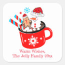 Search for hot chocolate stickers Gingerbread