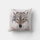 Recherche de sauvage loup coussins Neige