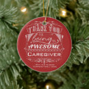 Search for caregiver ornaments Appreciation