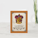 Search for harry potter thank you cards Wizard