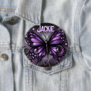 Search for purple butterfly buttons Butterflies