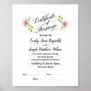 Search for marriage wedding posters Certificate