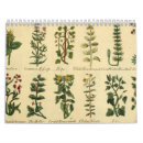 Search for vintage botanical calendars Nature