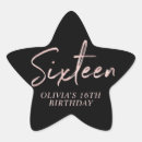 Search for sweet 16 rose gold stickers Sixteen