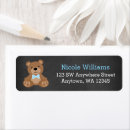 Search for chalkboard blue return address labels Trendy