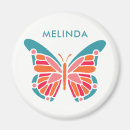 Recherche de stylisé magnets Papillon