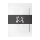 Search for halloween wedding invitation belly bands Til death