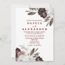 Recherche de burgundy mariage invitations Fleurs