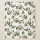 Search for green christmas tree blankets Deer