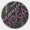 Recherche de asana autocollants Exercice