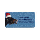 Search for funny christmas return address labels Horse