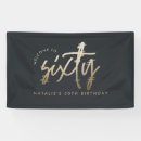 Search for 60th birthday signs Elegant