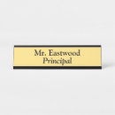 Search for yellow name plates Minimalist