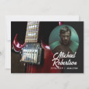 Search for red guitar invitations Band