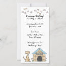 Search for doggie birthday invitations Cute