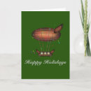 Search for hot air balloon christmas cards Victorian