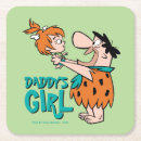 Recherche de pierres précieuses dessous de verres Fred flintstone