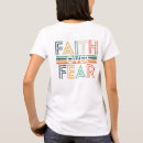 Search for fear womens tshirts Typography