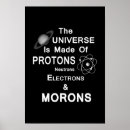 Search for morons posters Funny