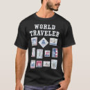 Recherche de voyageur du monde tshirts Passeport