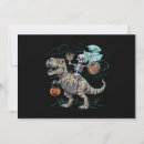 Search for dinosaur skeleton invitations Spooky
