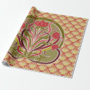 Search for nouveau wrapping paper Antique