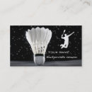 Search for badminton business cards Coach