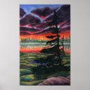 Search for canadian landscape posters Sunset
