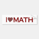 Search for maths bumper stickers School
