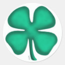 Search for 4 leaf clover good luck stickers Irish