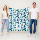 Search for fish pattern blankets Nautical