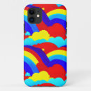 Search for rainbow clouds iphone cases Colourful