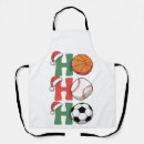 Search for baseball christmas aprons Matching