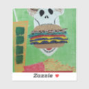 Search for cheese burger stickers Funny
