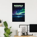 Search for northern lights posters Mountains