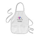 Search for i love grandma aprons Grandpa