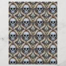 Search for skull scrapbook paper Halloween