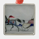 Search for horse and sleigh ornaments Russian