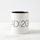 Search for two dads mugs Modern typography