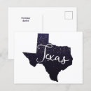 Search for star shape postcards Lone star state