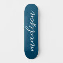 Search for black and blue skateboards Minimalist