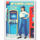 Search for 8 bit video game stickers Nerd