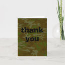 Search for camo camouflage thank you cards Thanks