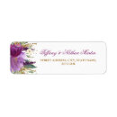 Search for amethyst return address labels Floral